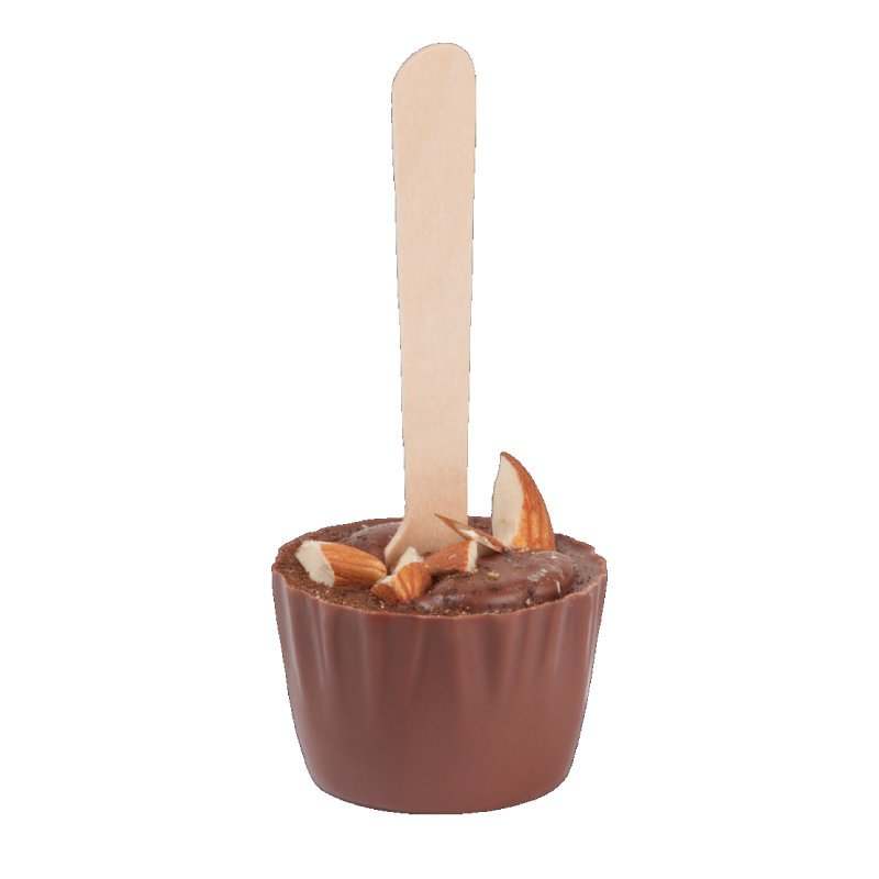 Chocostick M.Pelczar Chocolatier - Czekolada mleczna z migdałami i wanilią 60g