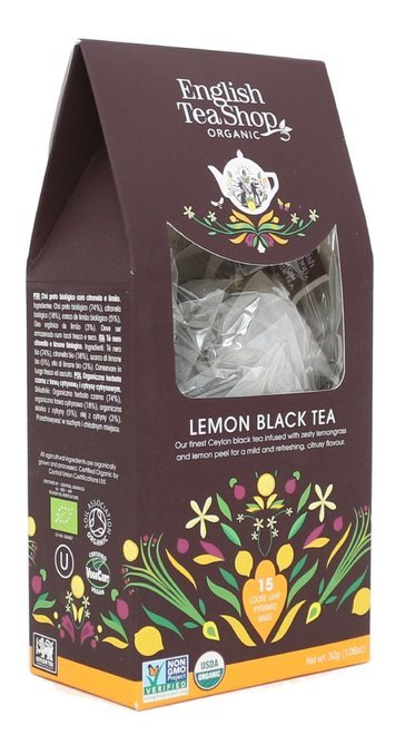 Czarna herbata English Tea Shop Lemon Black Tea 15x2g