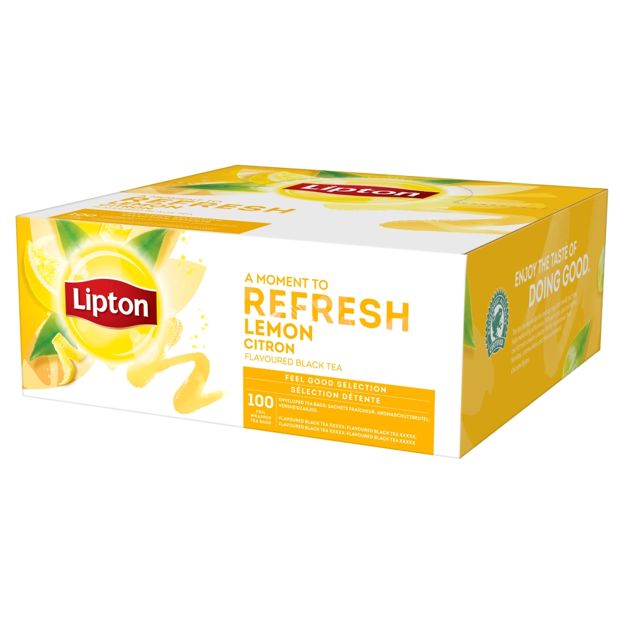 Czarna herbata Lipton Classic Lemon 100x1,6g