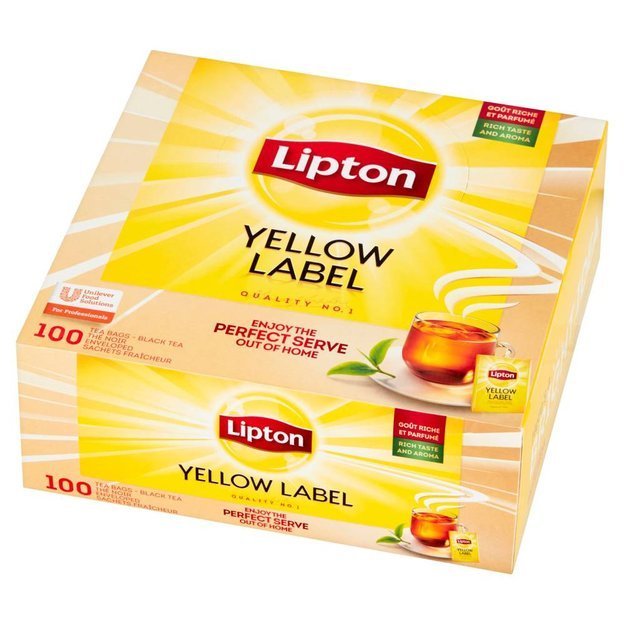 Czarna herbata Lipton Yellow Label 100x1,8g