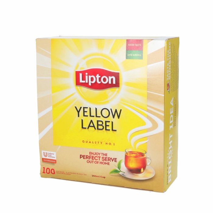 Czarna herbata Lipton Yellow Label 100x2g