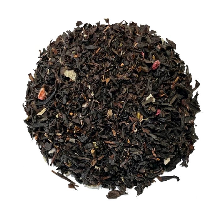 Czarna herbata Raspberry Lavender 100g - Żółta tuba
