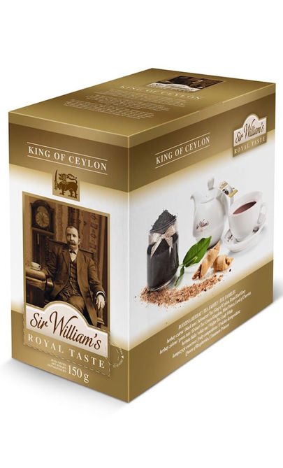 Czarna herbata Sir Williams Royal Taste King of Ceylon 50x3g