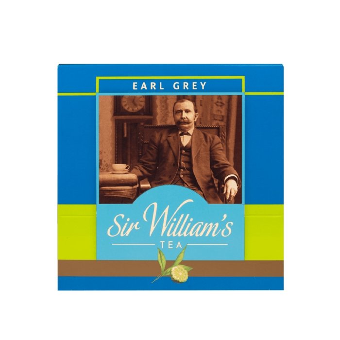 Czarna herbata Sir Williams Tea Earl Grey 50x2g
