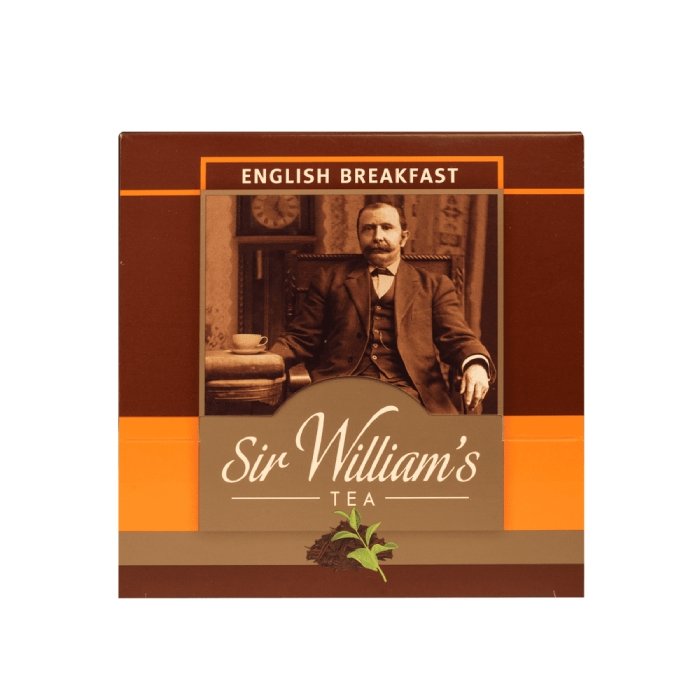 Czarna herbata Sir Williams Tea English Breakfast 50x2g
