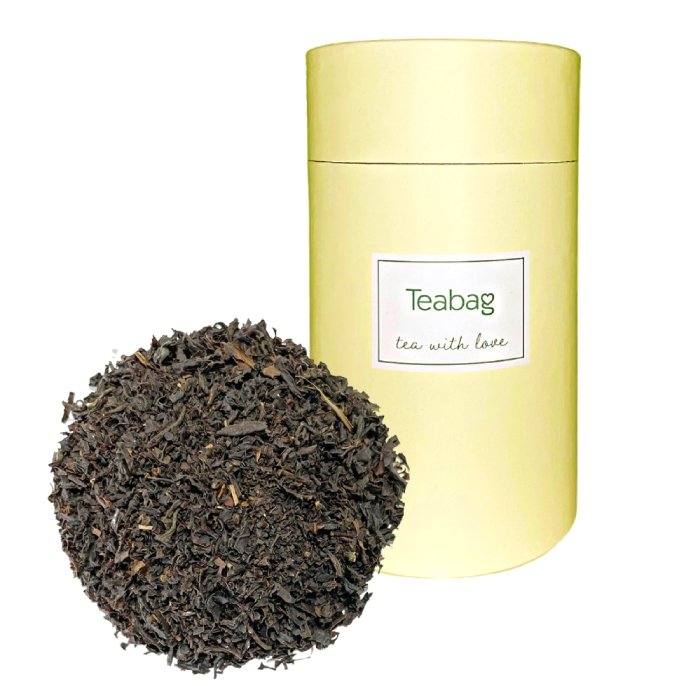 Czarna herbata Teabag Earl Grey 100g - Żółta tuba
