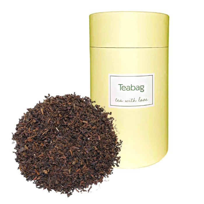 Czarna herbata Teabag English Breakfast Tea 100g - Żółta tuba