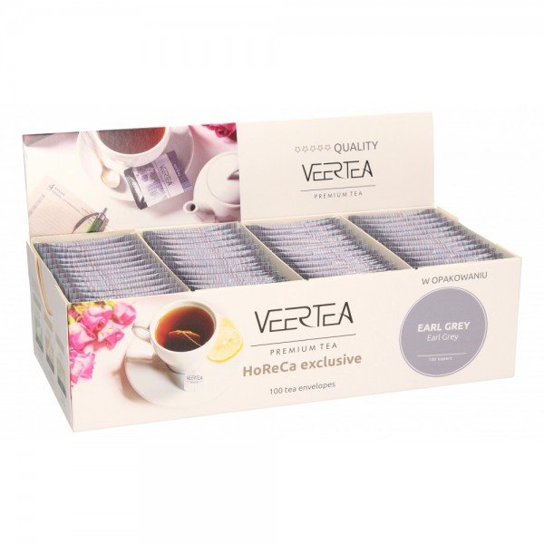 Czarna herbata Veertea Earl Grey 100x1,75g