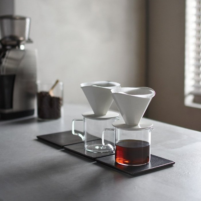 Dripper Kinto OCT 2 filiżanki Biały Konesso.pl