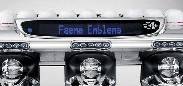 Ekspres do kawy Faema Emblema RS półautomatyczny 2-grupowy - NIEDOSTĘPNY 