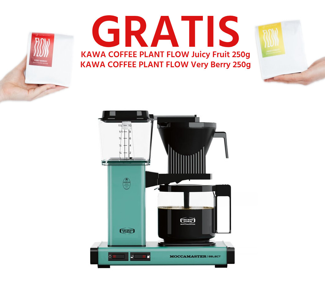 Coffee maker - KBG Select Turquoise - Moccamaster - La boutique Kawa