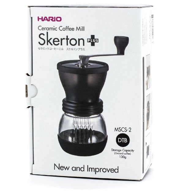 HARIO Skerton PLUS - ręczny młynek do kawy