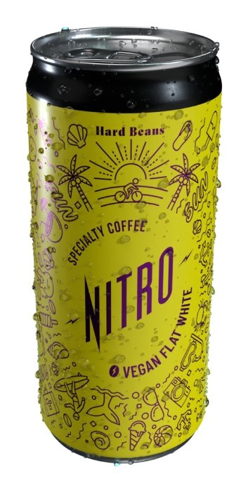 Hard Beans Nitro Flat White Sweet 200 ml