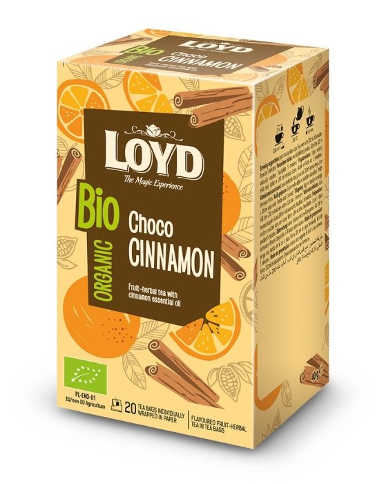 Herbata Loyd BIO Organic Choco Cinnamon 20x2g