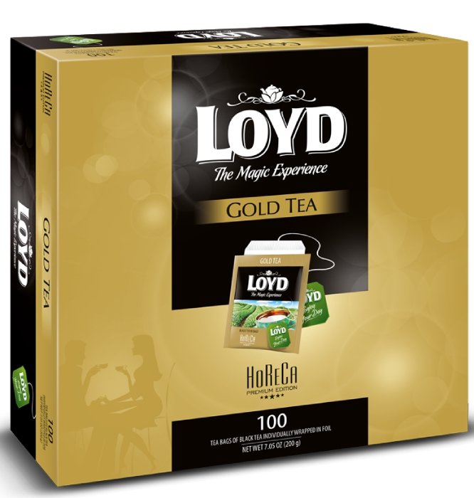 Herbata Loyd Tea Gold 100x2g 