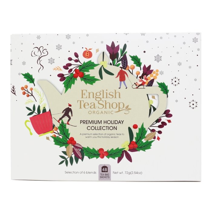 Herbata świąteczna English Tea Shop Premium Holiday Collection White - 48 saszetek