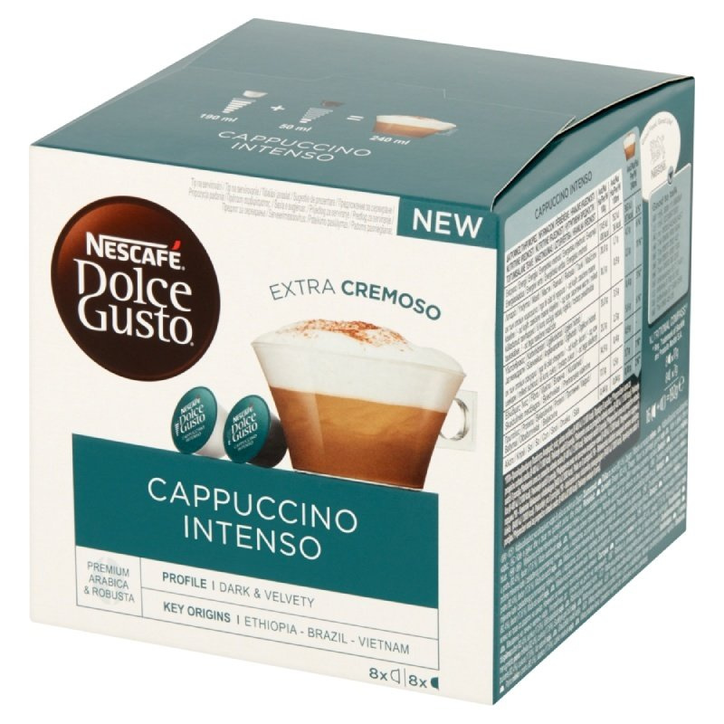 Kapsułki Nescafé Dolce Gusto Cappuccino Intenso 3x16 sztuk Konesso.pl