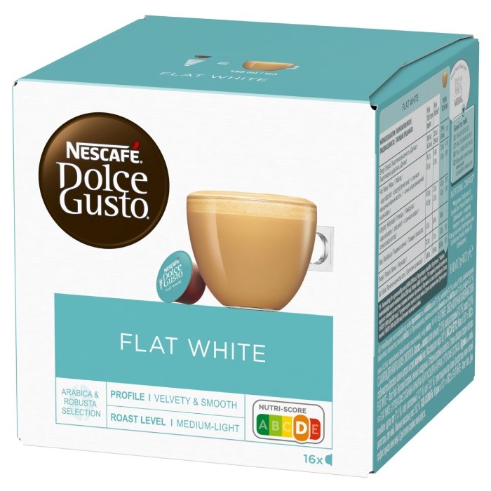 Kapsułki Nescafé Dolce Gusto Flat White 16 sztuk