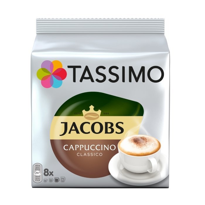 Kapsułki Tassimo Jacobs Cappuccino Classico 8 szt.