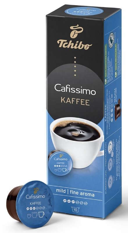 Kapsułki Tchibo Cafissimo Coffee Mild 10 sztuk