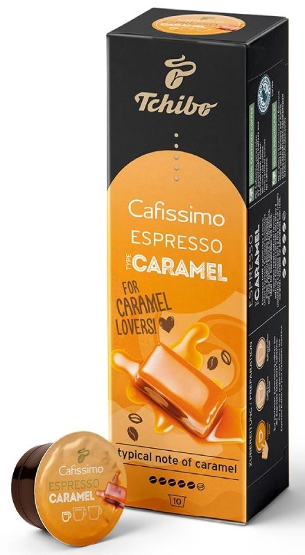 Kapsułki Tchibo Cafissimo Espresso Caramel 10 sztuk