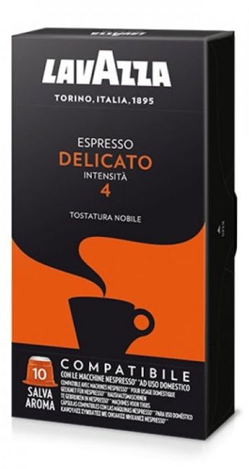 Kapsułki do Nespresso Lavazza Delicato - 10 sztuk