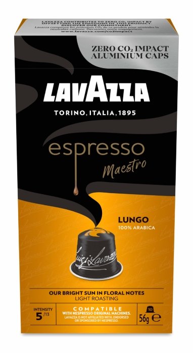 Kapsułki do Nespresso Lavazza Espresso Maestro Lungo - 10 sztuk