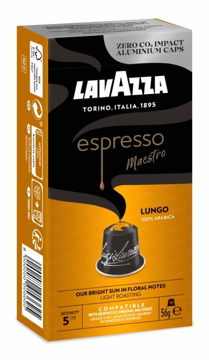 Kapsułki do Nespresso Lavazza Espresso Maestro Lungo - 10 sztuk