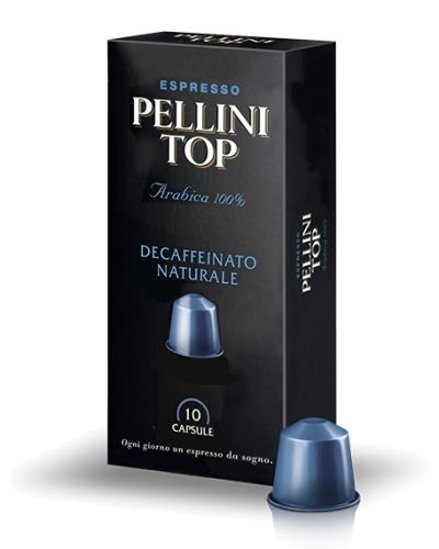 Kapsułki do Nespresso Pellini Top Decaffeinato Naturale - 10 sztuk