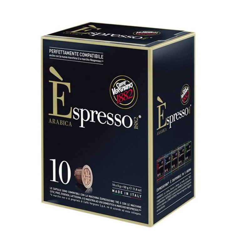 Kapsułki do Nespresso Vergnano Arabica - 10 sztuk - NIEDOSTĘPNY 