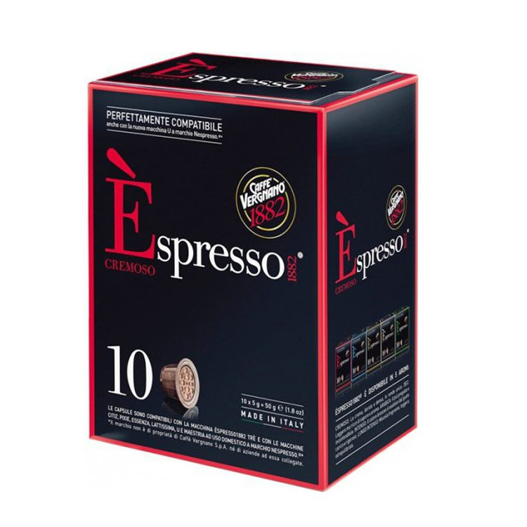 Kapsułki do Nespresso Vergnano Cremoso - 10 sztuk - NIEDOSTĘPNY
