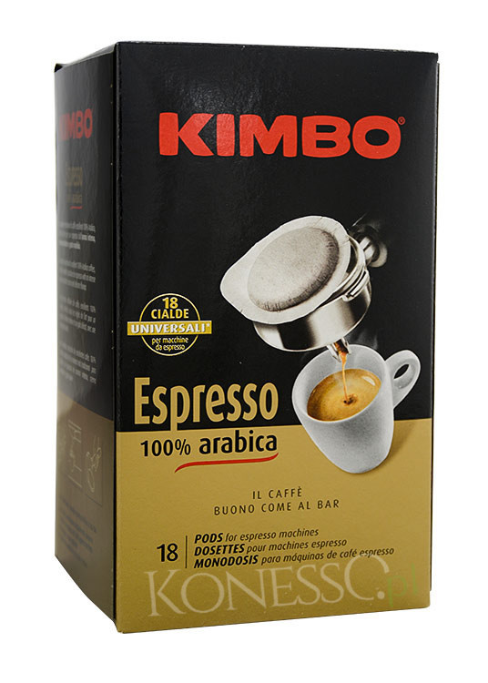 Kawa Kimbo 100% Arabica - saszetki ESE 18szt - NIEDOSTĘPNY