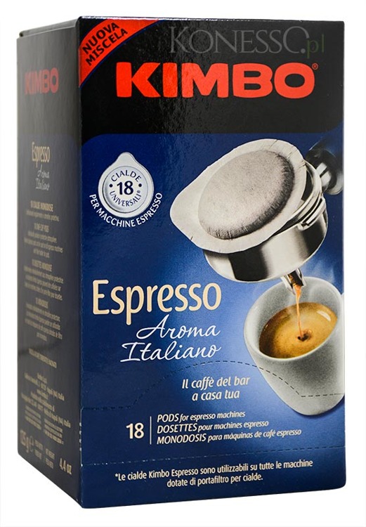Kawa Kimbo Aroma Italiano - saszetki ESE 18szt - Konesso.pl