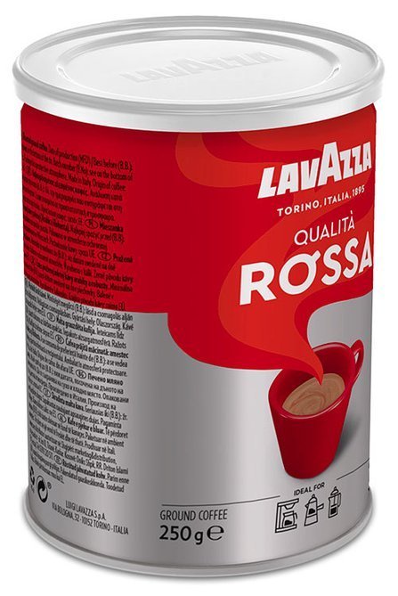 Kawa mielona Lavazza Qualita Rossa 250g puszka