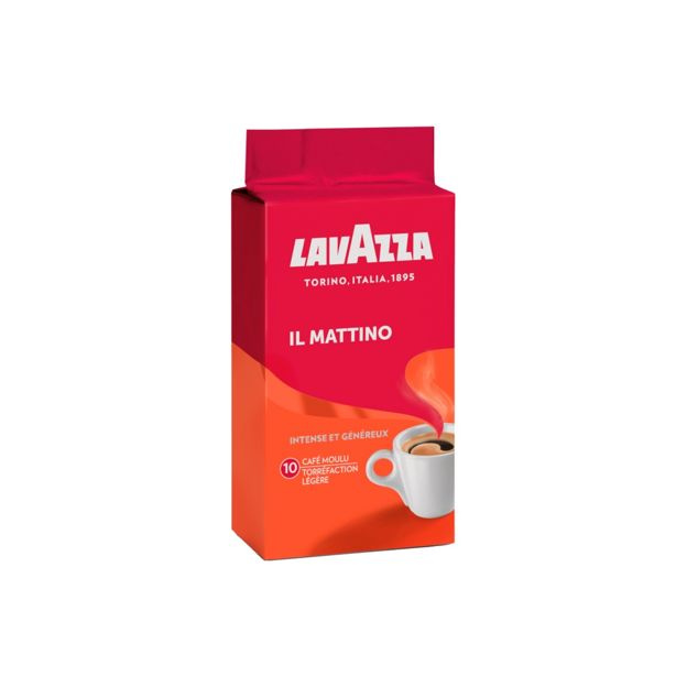 Café moulu Lavazza Il Mattino - 4x250g