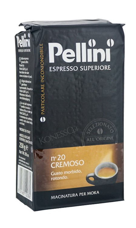 Kawa mielona Pellini Espresso Superiore Cremoso No20 250g