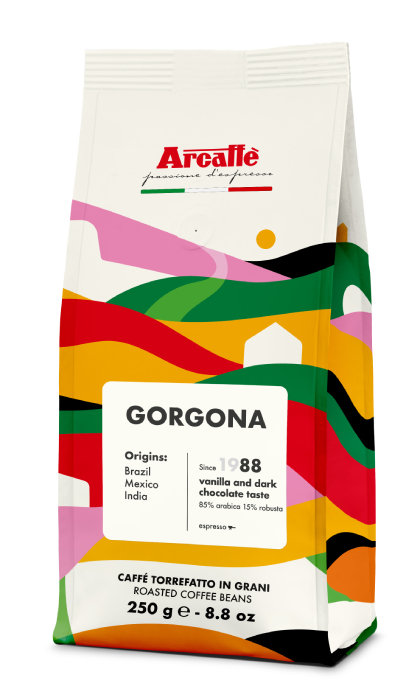 Kawa ziarnista Arcaffe Gorgona 250g