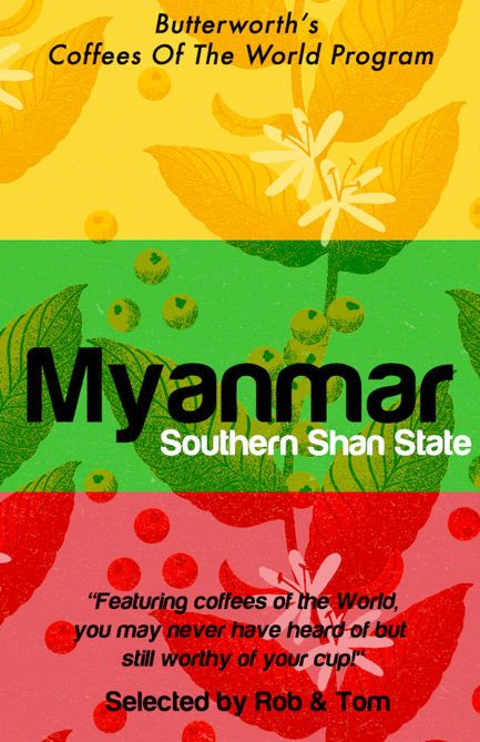 Kawa ziarnista Butterworth & Son Myanmar 200g - NIEDOSTĘPNY 