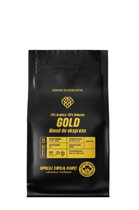 Kawa ziarnista COFFEE HUNTER Gold Blend 250g