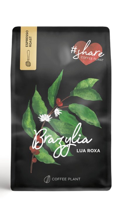 Kawa ziarnista COFFEE PLANT Brazylia Lua Roxa 250g