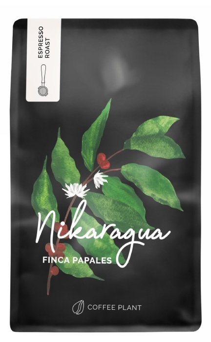 Kawa ziarnista COFFEE PLANT Nikaragua Finca Papales 250g - NIEDOSTĘPNY