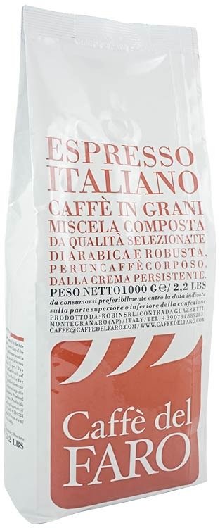 Kawa ziarnista Caffe del Faro Espresso Italiano 1kg