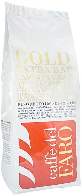 Kawa ziarnista Caffe del Faro Gold Extra Bar 1kg