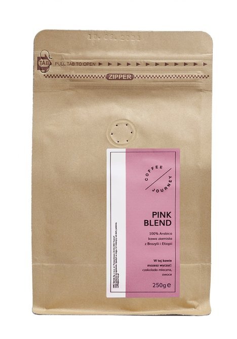 Kawa ziarnista Coffee Journey Pink Blend 250g