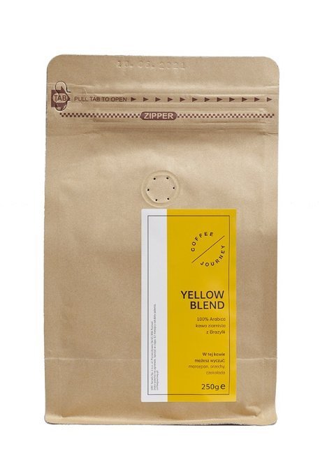 Kawa ziarnista Coffee Journey Yellow Blend 250g
