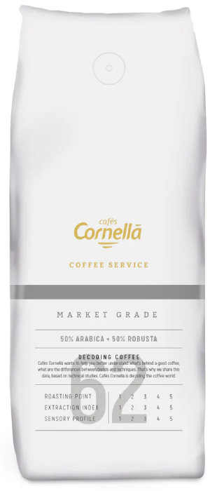 Kawa ziarnista Cornella Coffee Service Market Grade 62 1kg