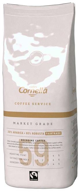 Kawa ziarnista Cornella Coffee Service Market Grade Fairtrade 59 1kg