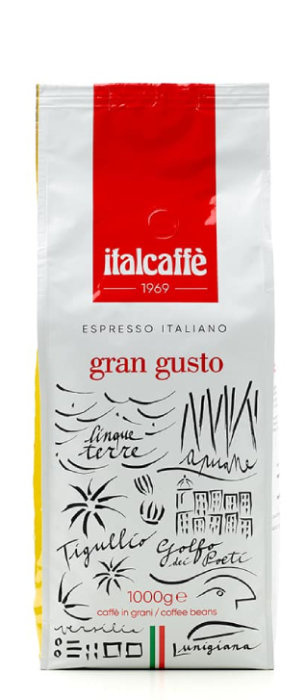 KAWA ZIARNISTA ITALCAFFE ESPRESSO ITALIANO GRAN GUSTO 1KG