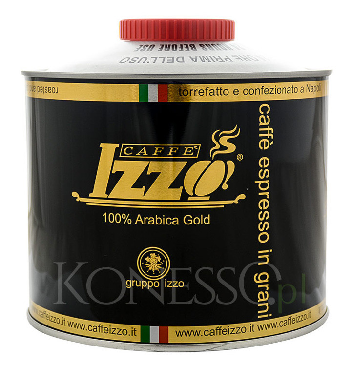 Kawa ziarnista Izzo Gold - puszka 1kg 
