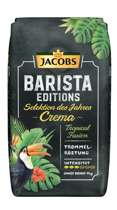 ziarnista Jacobs Editions Fusion Tropical Barista 1kg Kawa